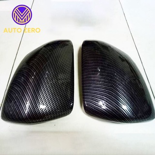 Ốp gương chiếu hậu cho xe FORD RANGER chất liệu nhựa ABS mạ CACBON, chống trầy xước bảo vệ gương khi va chạm – AUTO ZERO