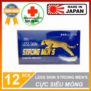 Bao cao su strong men's less skin - siêu mỏng