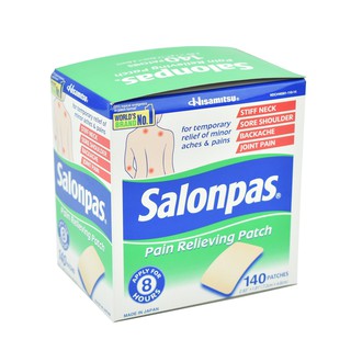 Hộp dán salonpas mỹ 140 miếng