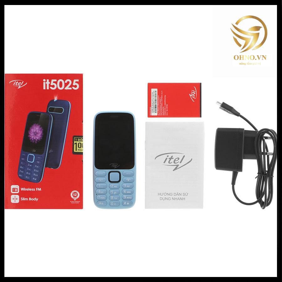 Điện Thoại Phổ Thông Giá Rẻ Itel IT5025 2 Sim 2 Sóng Điện Thoại Đập Đá Cho Người Già - OHNO Việt Nam