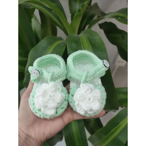 Giày len cho bé không dán đế