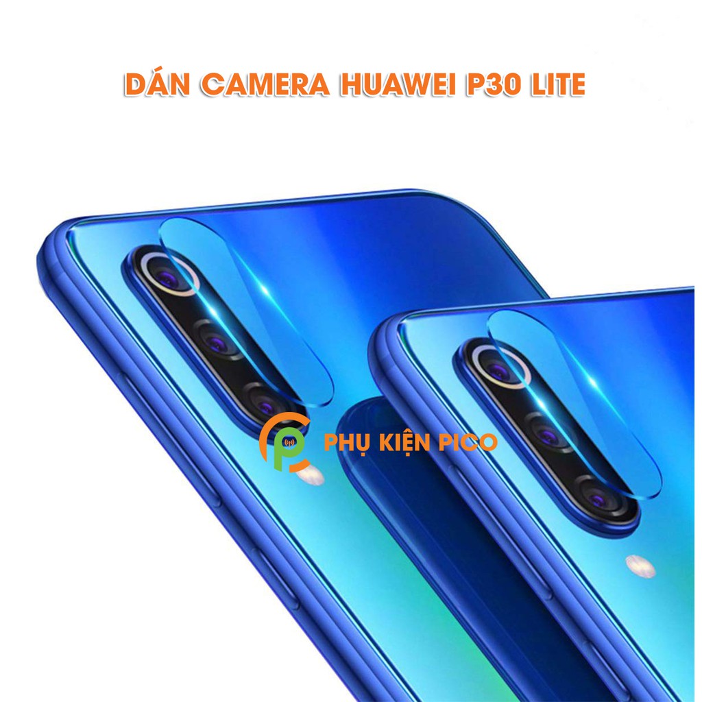 Cường lực camera Huawei P30 Lite độ cứng 9H trong suốt - Dán camera Huawei P30 Lite
