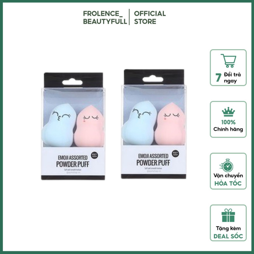 MÚT TÁN NỀN MINISO EMOJI ASSORTED POWDER PUFF