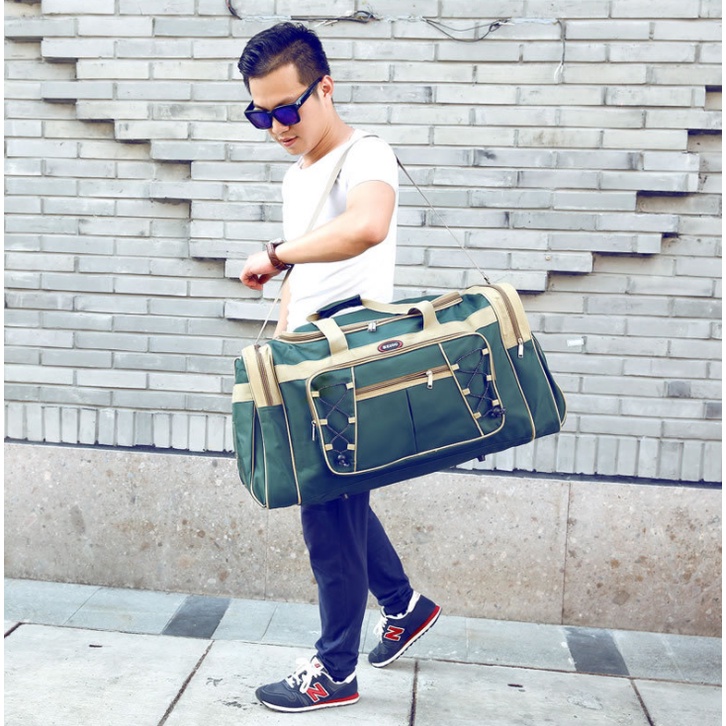 Túi Du Lịch Cỡ Lớn 65x35x30 cm Cao Cấp Chống Thấm Nước HEIOU