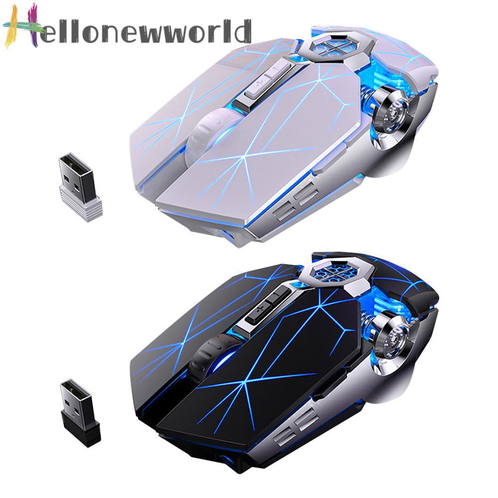 Chuột Không Dây Gaming Hellonewworld A7 2.4g 1600dpi