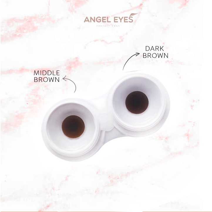 [LOẠI TỐT] Lens thẩm mỹ che khuyết điểm Angel Eyes dành cho mắt bị đục thủy tinh thế, kéo mây, cườm