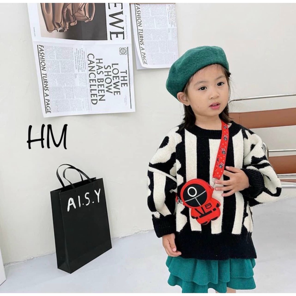 Túi MICKEY cho bé hình nhân vật hoạt hình,Túi đeo chéo cho bé trai bé gái.