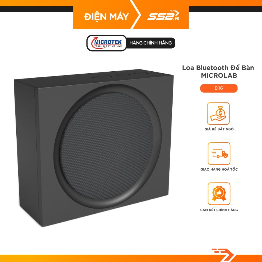 Loa Bluetooth Để Bàn Microlab D16 - Bảo Hành Chính Hãng