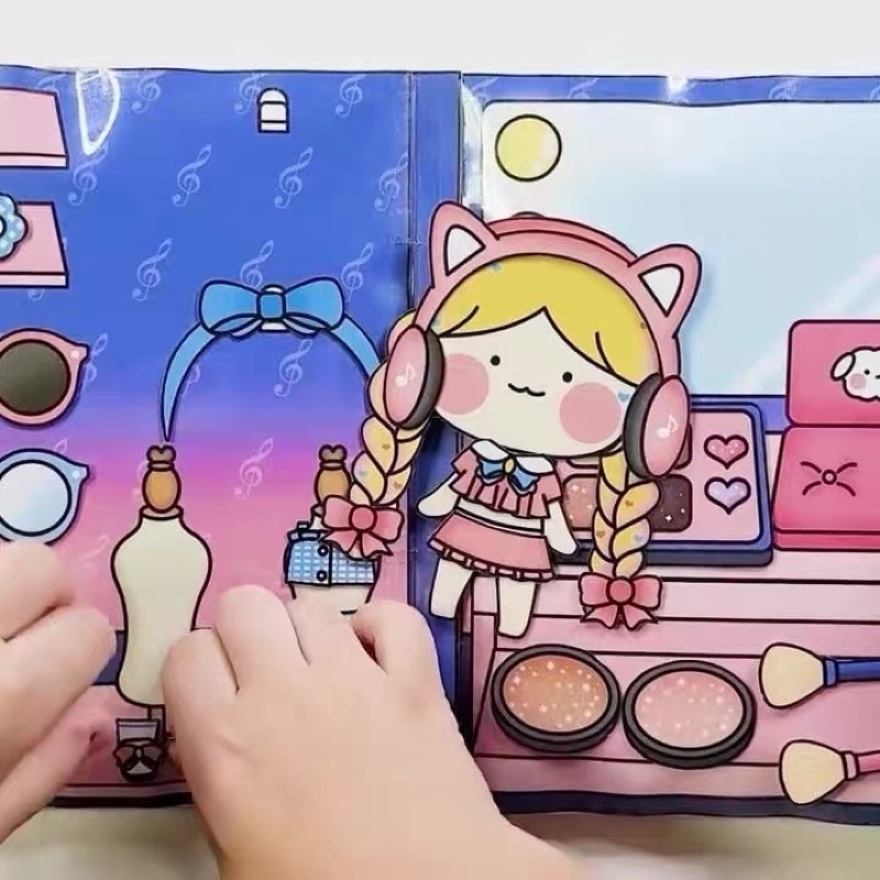 |SQUISHY GIẤY HANDMADE| Squishy búp bê giấy idol game