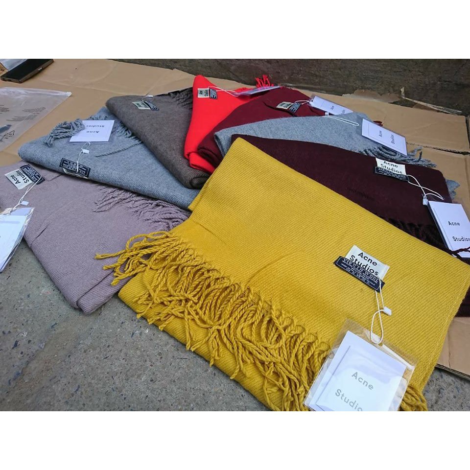 Khăn len ACNE STUDIO chuẩn hãng( bao chất - loại 1)