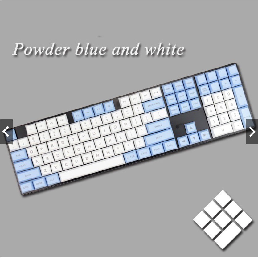 Set Keycap Powder Blue 145