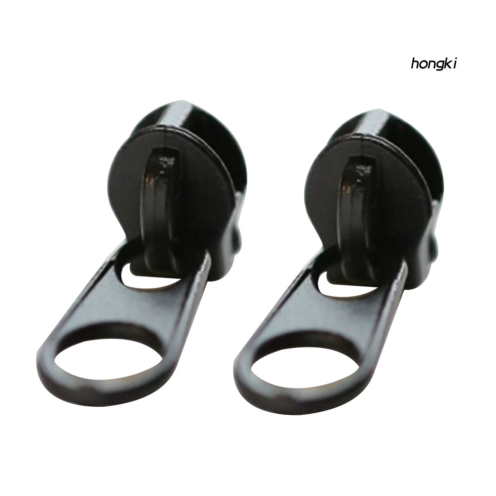 ROCK Đôi Bông Tai Hình Khóa Kéo Bằng Kim Loại Thời Trang Cho Nữ