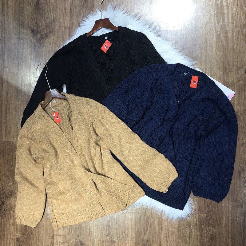 Khoác cardigan len đan | BigBuy360 - bigbuy360.vn