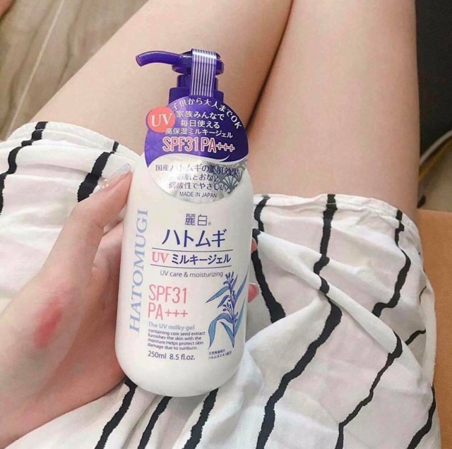 💥💥💥SỮA DƯỠNG THỂ CHỐNG NẮNG Hatomugi SPF31 PA+++ Nhật Bản. | BigBuy360 - bigbuy360.vn