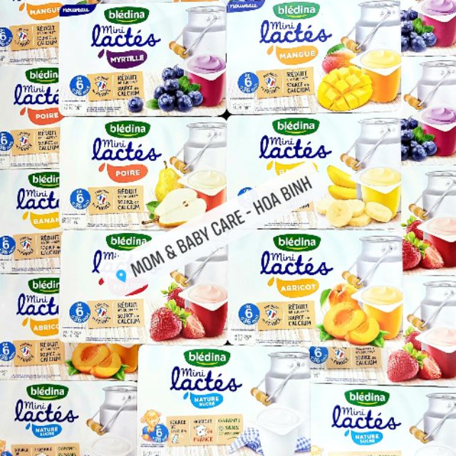 Sữa chua BLEDINA - Váng sữa NESTLE cho trẻ từ 6 tháng