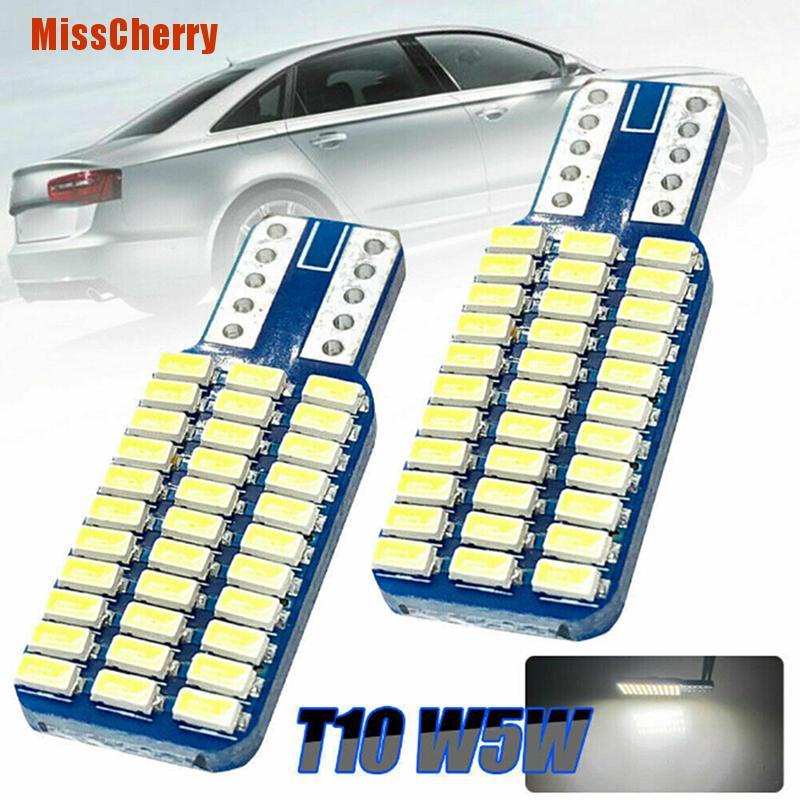 Bóng đèn Led T10 3014 W5W 33 Smd ánh sáng trắng cho xe hơi