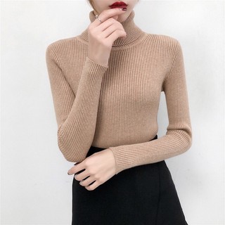 Áo len tăm cổ lọ Quảng Châu