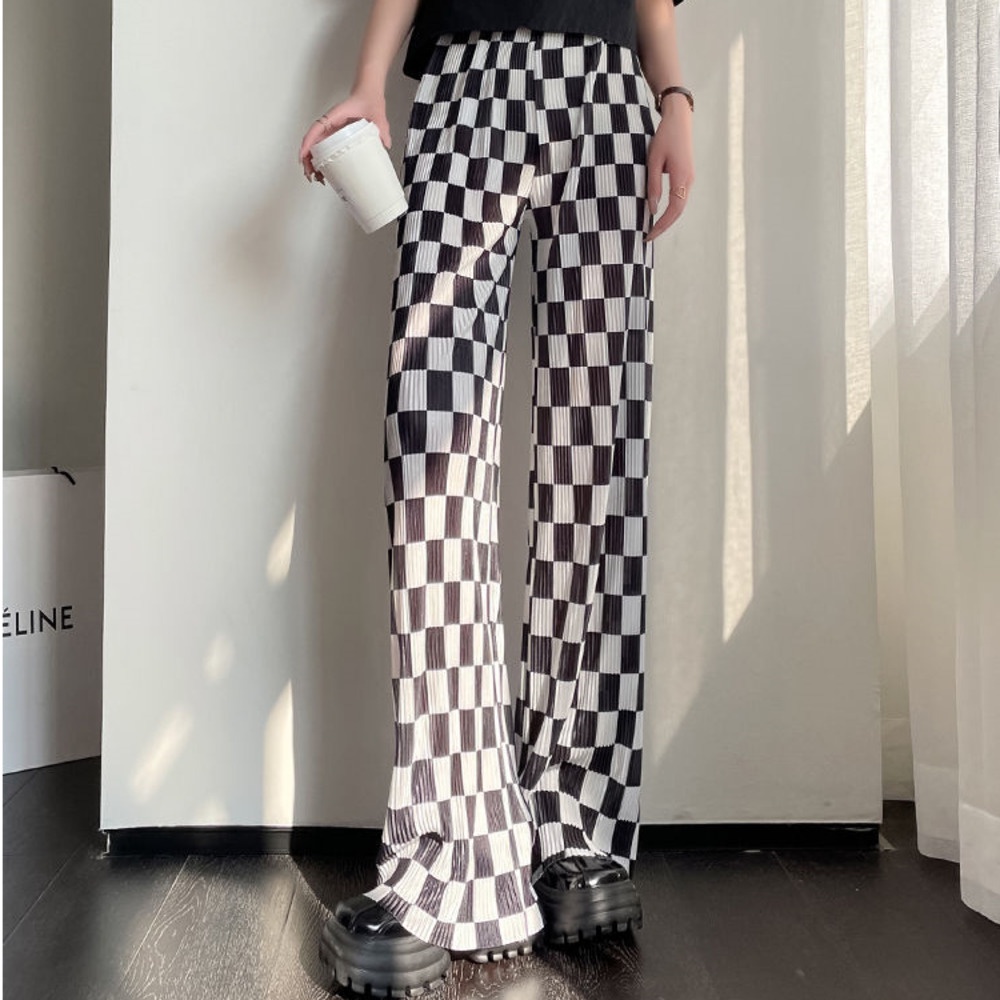 Quần Dài Lưng Cao Thiết Kế Mới Kiểu Dáng Đơn Giản Thời Trang Mùa Hè Dành Cho Nữ