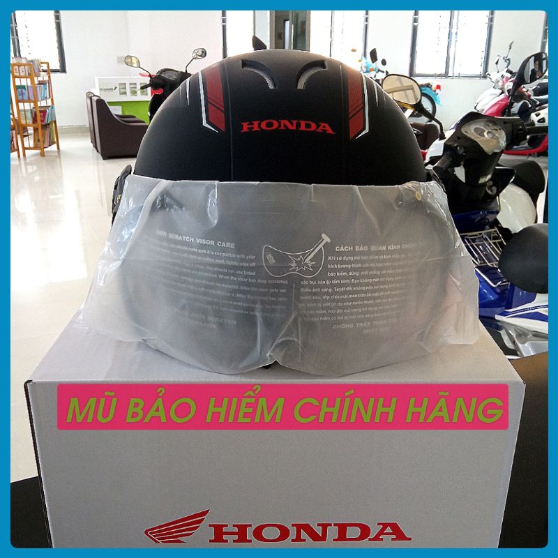 Mũ bảo hiểm nửa đầu HONDA,nón bảo hiểm chính hãng