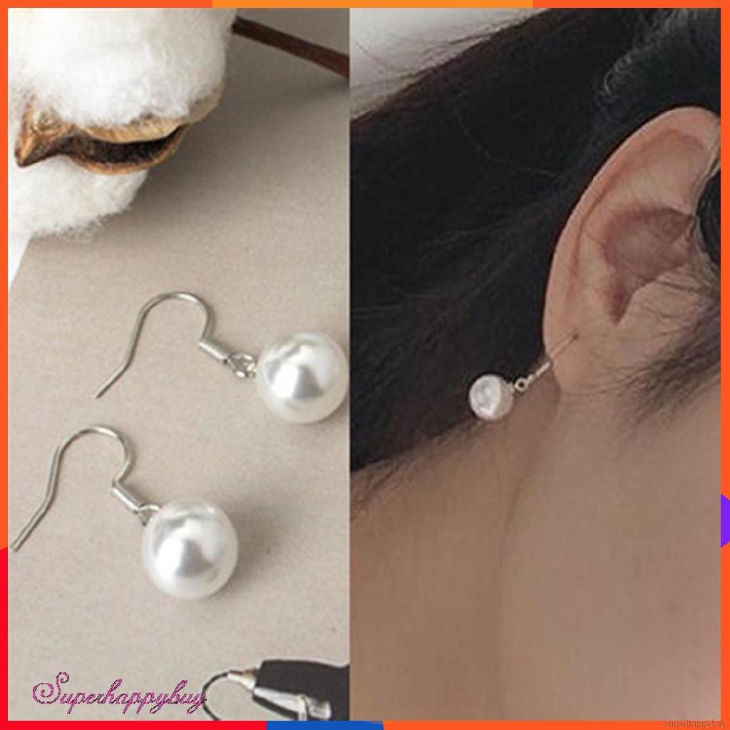 Khuyên tai ngọc trai đơn giản thanh lịch dành cho nữ