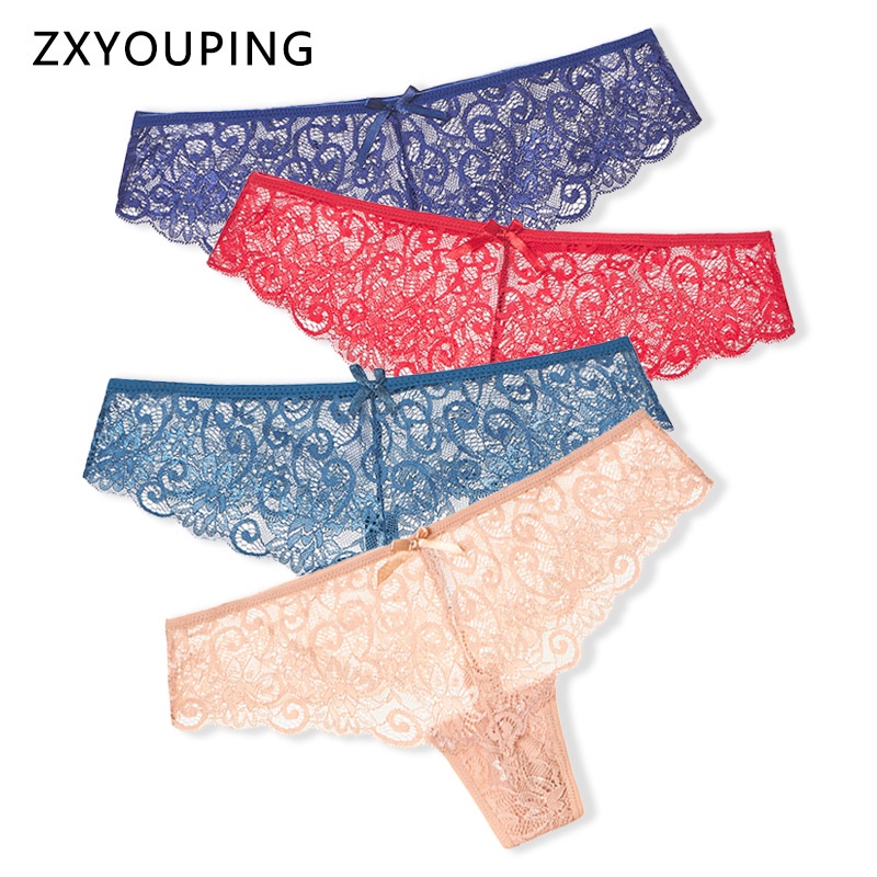 Quần lót ren ZXYOUPING trong suốt gợi cảm thời trang cho nữ