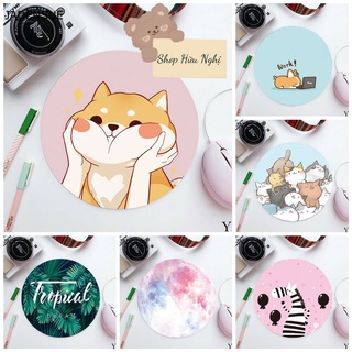 150 mẫu Lót chuột tròn đáng yêu 20x20cm - Part 1