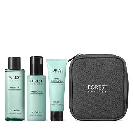 [mẫu cải tiến] Bộ Dưỡng Nam Cho Da Hỗn Hợp – Innisfree Forest for Men Fresh Skin Care Duo Set