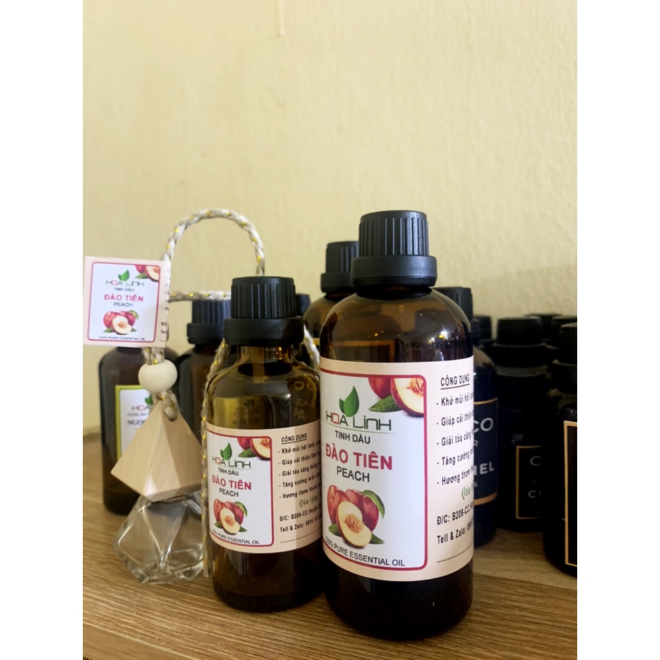 Tinh dầu HƯƠNG ĐÀO  nguyên chất 100%  xông phòng , spa, khách sạn, thơm oto,... | TINH DẦU HOA LINH