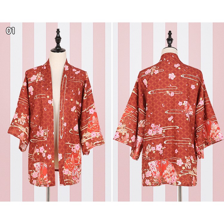 [Săn sale 2018] Áo Haori Cá vàng và hoa anh đào | BigBuy360 - bigbuy360.vn