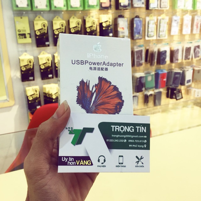 Cục Sạc iPhone Hộp Cá Cao Cấp