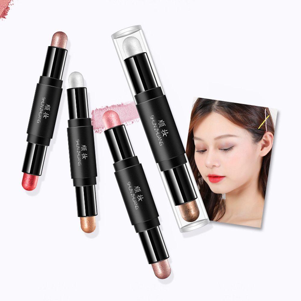 ORIENTLII Phấn Mắt Dạng Thỏi Thiết Kế Hai Đầu Không Thấm Nước Lâu Trôi