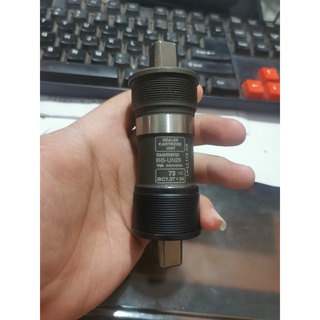 Trục giữa xe đạp shimano cốt vuông un 26 thông số:110mm,113mm,117.5mm,123mm chính hãng