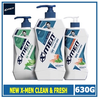 [Dòng Mới] Dầu gội - Tắm gội Xmen 2in1 Clean & Fresh Sạch Sâu & Khoẻ Mượt 630g
