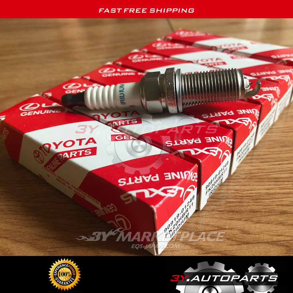 DENSO 90919-01249 FK20HBR11 Bugi Iridium (❈ ็ 🇾 4 ❈) Dành cho Lexus GS350 GS460 IS250 LS460