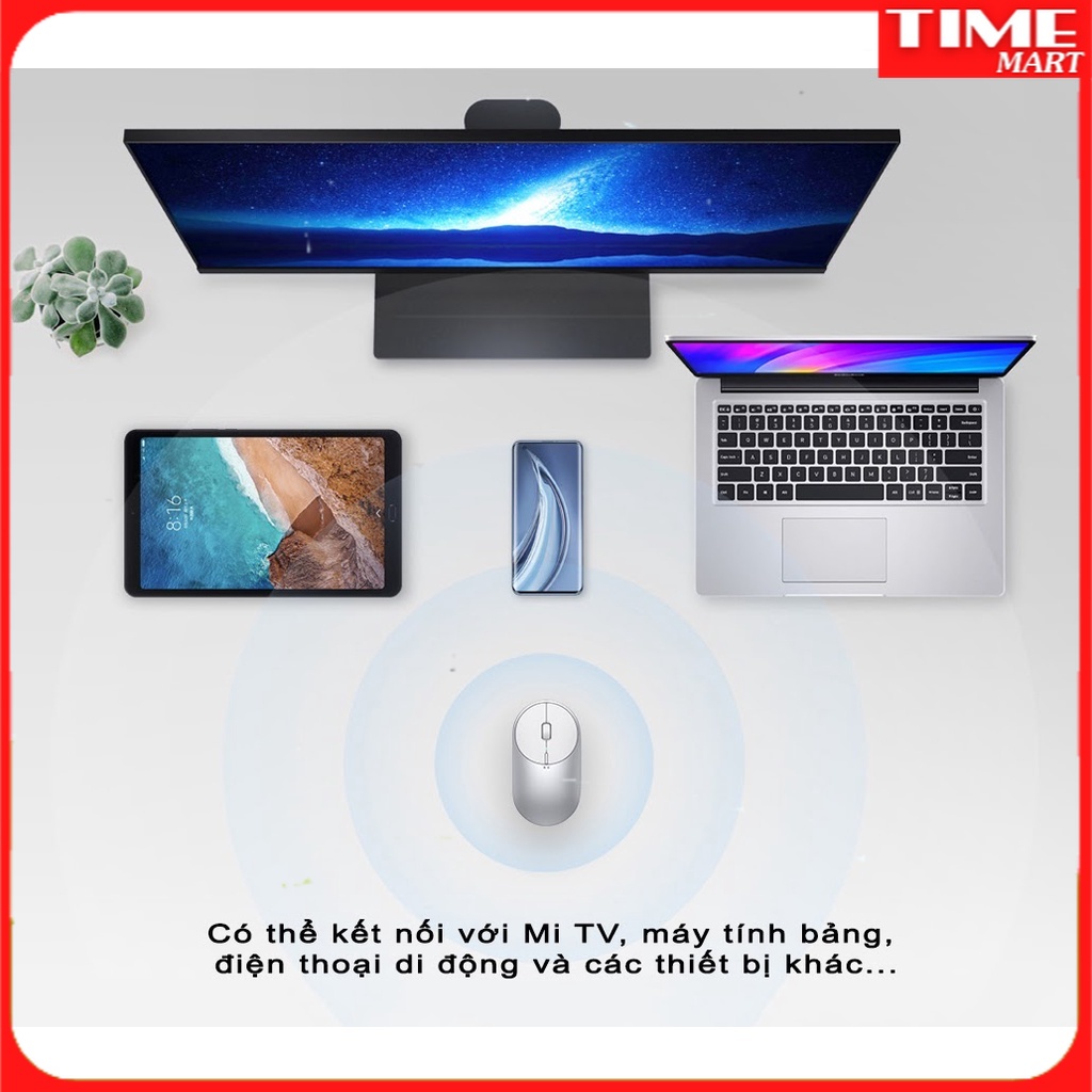 Chuột không dây Xiaomi Portable Mouse Gen 2 BXSBMW02 [TIME_MART siêu thị tiện ích gia đình]