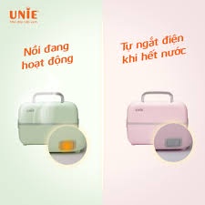 Hộp đựng cơm văn phòng cao cấp đa năng nấu cơm,làm chín rau củ UNIE UV-P1 . HÀNG CHÍNH HÃNG