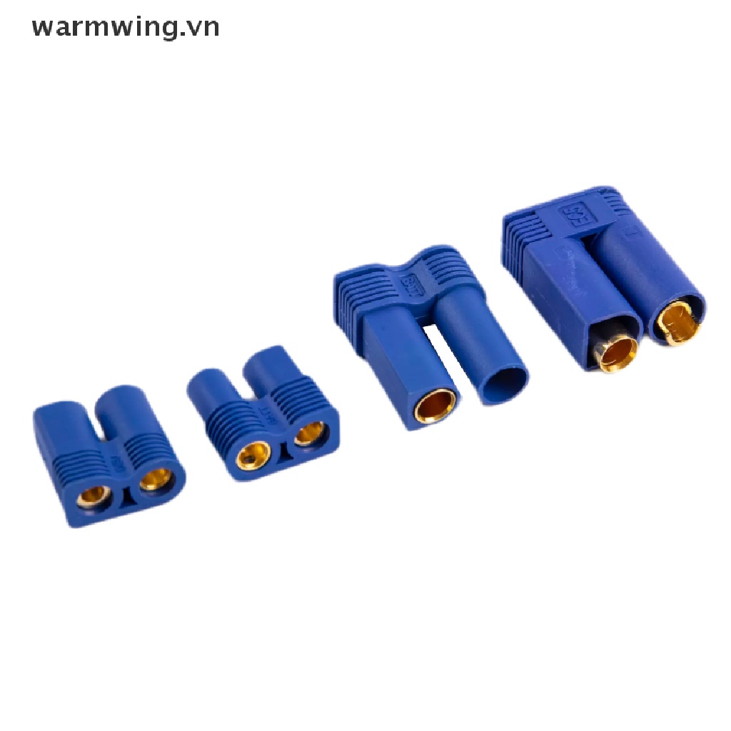 1 Bộ Đầu Nối Sạc Pin LiPo EC3 EC5 Phích Cắm 5mm100A Cho Xe Điều Khiển Từ Xa