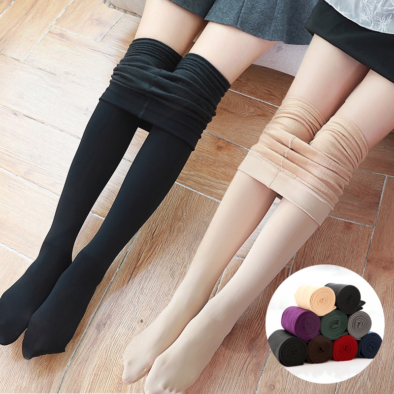 Quần legging nhung giữ ấm ôm chân thoải mái và thời trang cho nữ