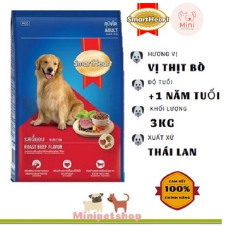 Thức ăn cho chó smartheart adult 3kg