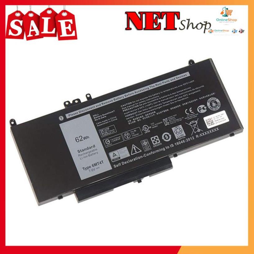 💖 Pin laptop Dell Latitude E5450 6MT4T ZIN 62WH