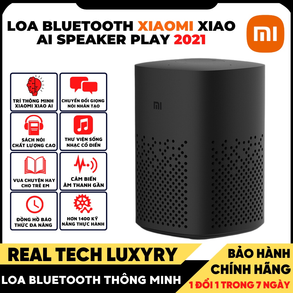 ☞◈Loa bluetooth thông minh Xiaomi điều khiển bằng giọng nói Xiao Ai Speaker Play (Nội Địa) , cảm biến hồng ngoại wifi