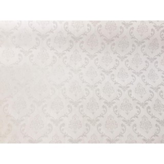 Combo 5m giấy decal cuộn hoạ tiết trắng cổ điển 1 BINBIN DTL85