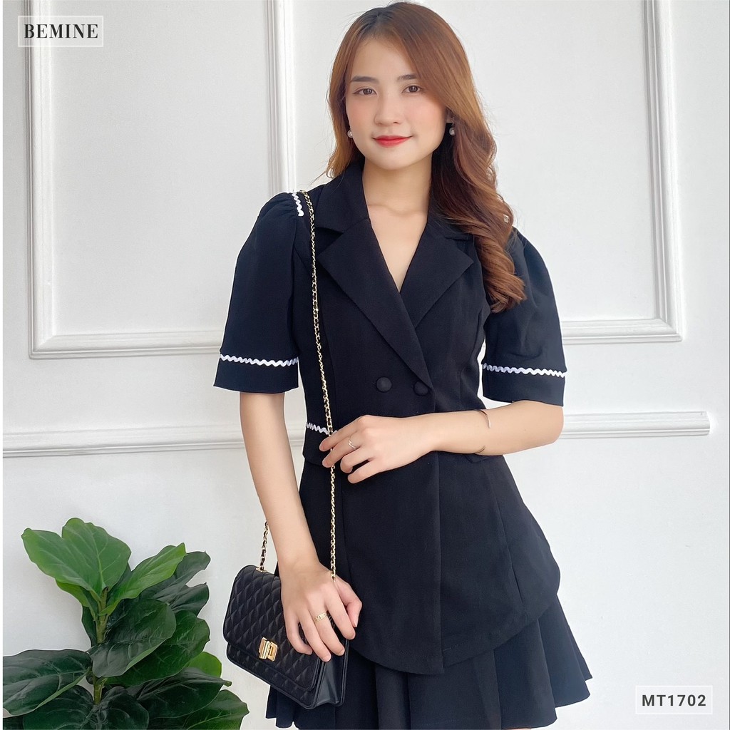 Sét vest bộ thời trang BEMINE MT1702DEN