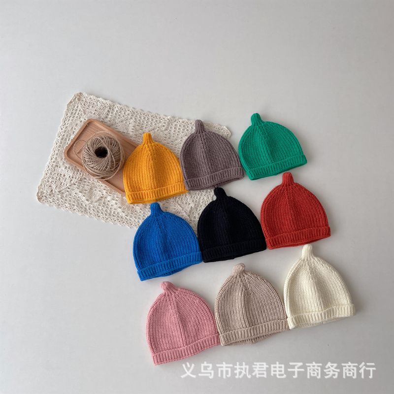 Mũ len chóp cho bé từ 3 tháng đến 1 tuổi