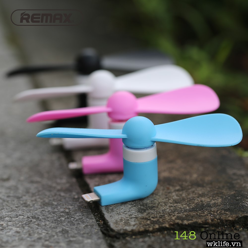 Quạt Remax F10 Mini cho iPhone | Nhỏ Gọn Tiện Lợi | Chính Hãng | BigBuy360 - bigbuy360.vn