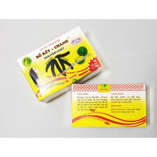 Thảo dược Gội đầu túi lọc Bồ kết + Chanh nguyên chất Thanh Thảo  [Combo 20 hộp]