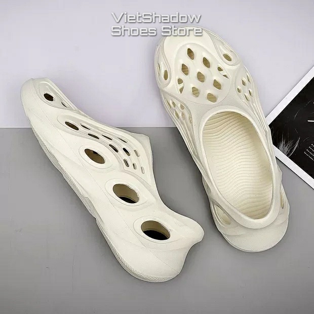 Giày nhựa nữ kiểu Yz Foam Runner chất liệu nhựa siêu nhẹ EVA mềm êm không thấm nước - Mã SP M071