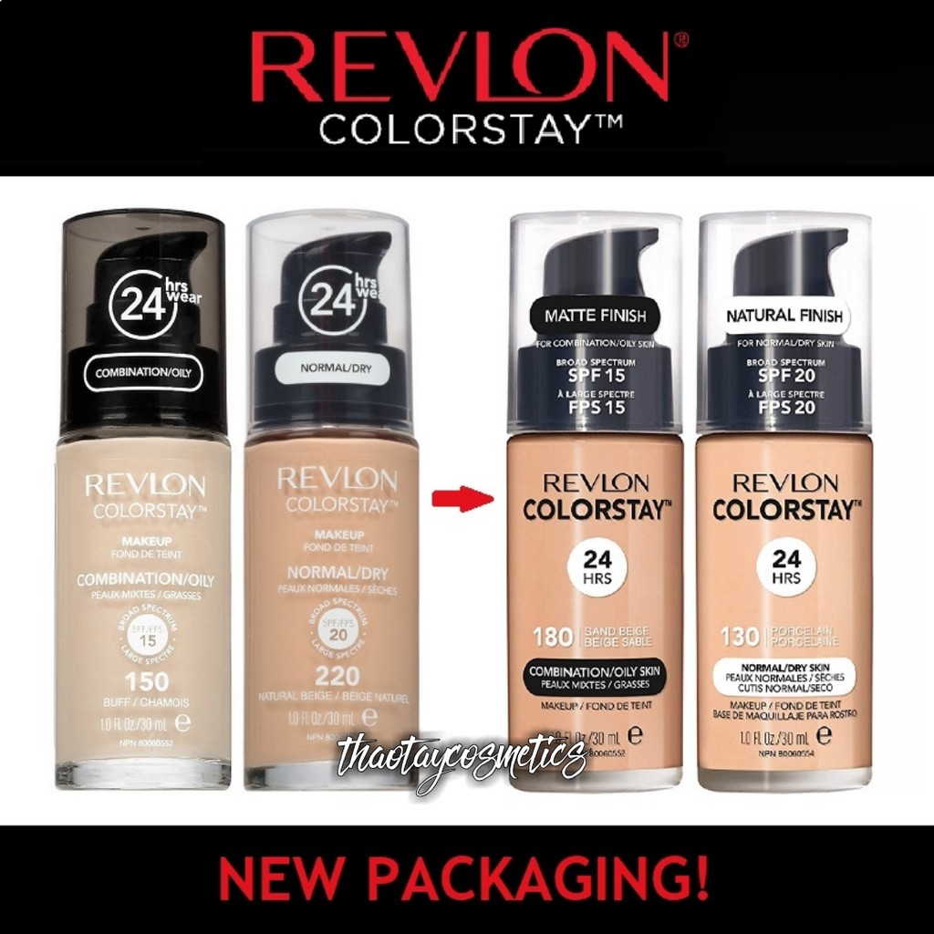 Kem nền Revlon Colorstay 24h cho da dầu, da khô (30ml)