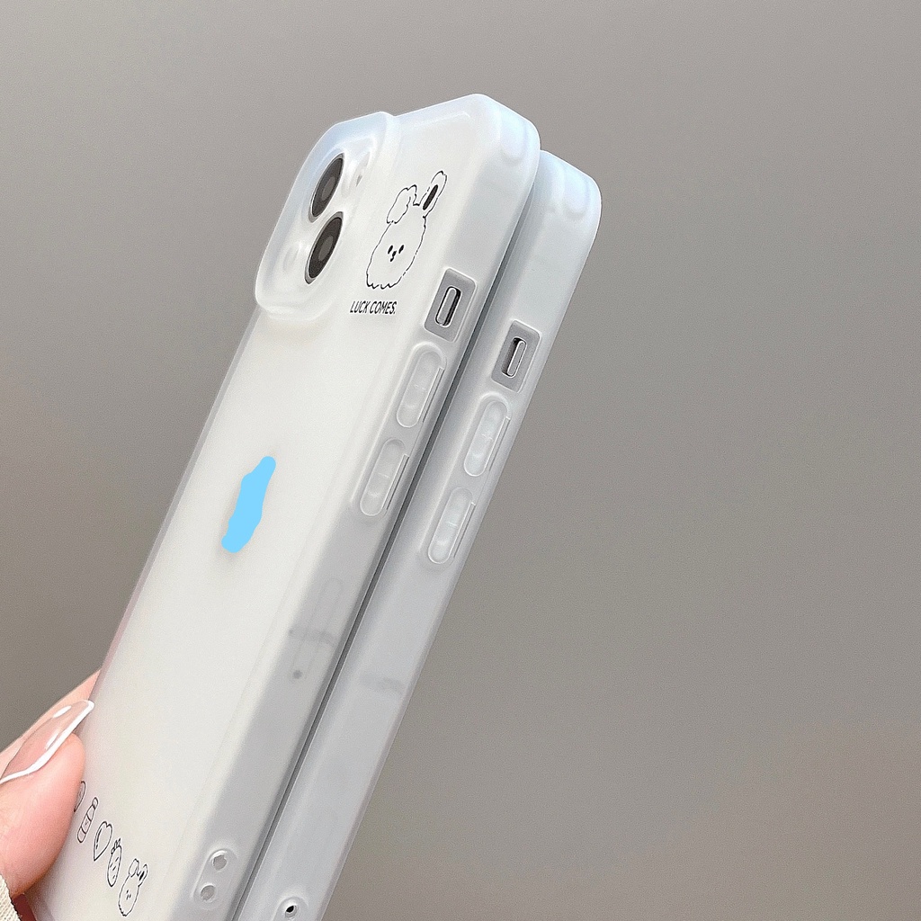 Ốp Điện Thoại Da Chống Sốc Họa Tiết Biểu Cảm Vui Nhộn Thời Trang Cho iPhone 14 / 13 / 12 / 11 / XS / 8P / 7