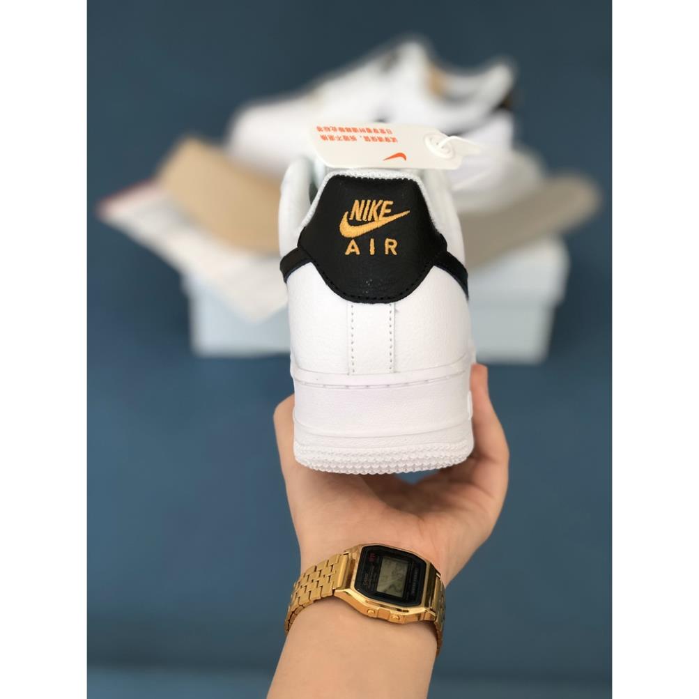 🐉🐉🐉FREE SHIP🐉🐉🐉 [More&More] Giày Sneaker AF1 L-07 custom Vệt đen phẩy vàng chất lượng nguyên bản MSN6341 | BigBuy360 - bigbuy360.vn